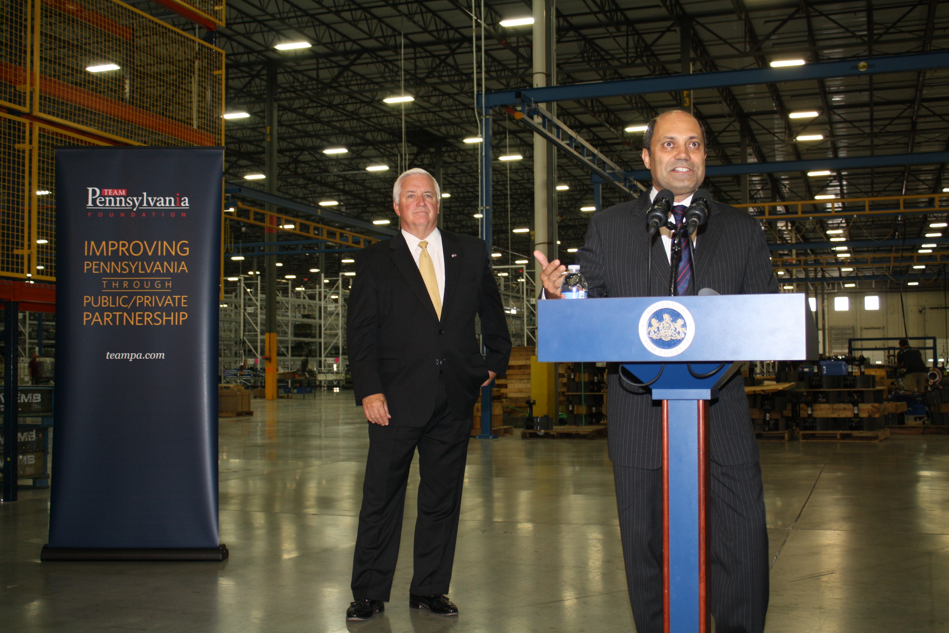 Carlos Cardoso of Kennemtal speaks in Allentown