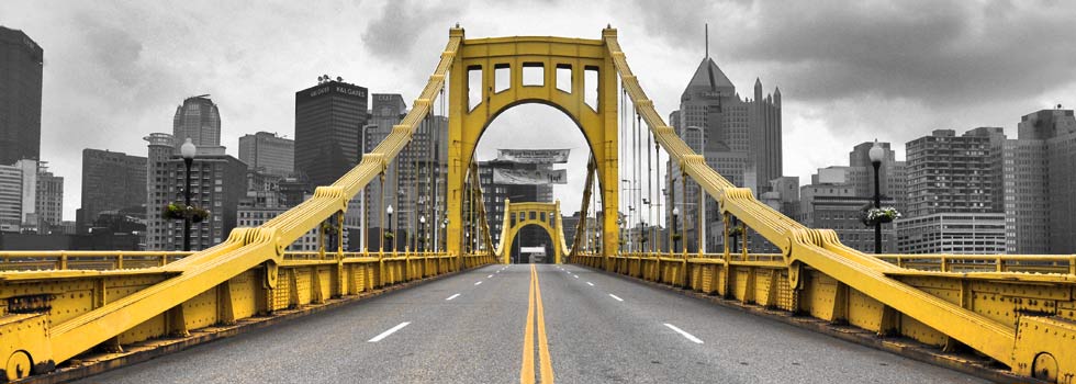 6th Street Bridge, Downtown Pittsburgh / Brian Cohen