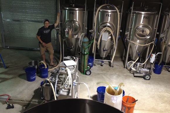 Brandon Capps at Brew Gentlemen Beer Company