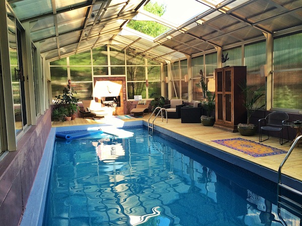 airbnb house with indoor pool