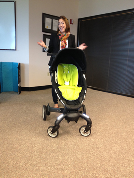 The Origami stroller from 4Moms