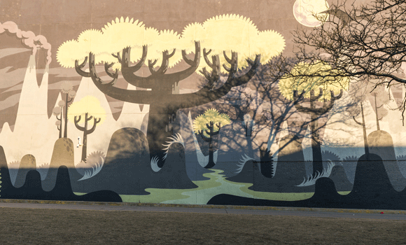 Park mural