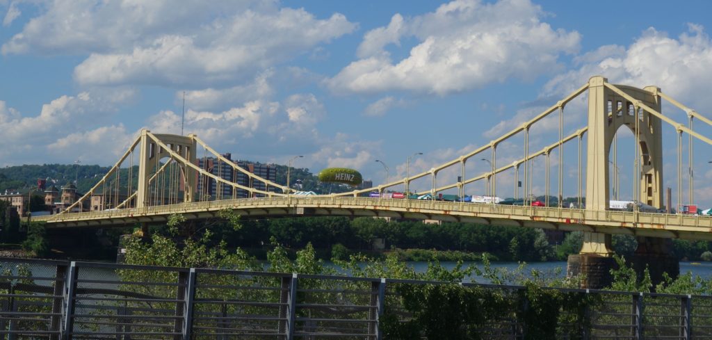 One of Pittsburgh's many bridges