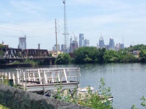 The view from Bartram's Garden